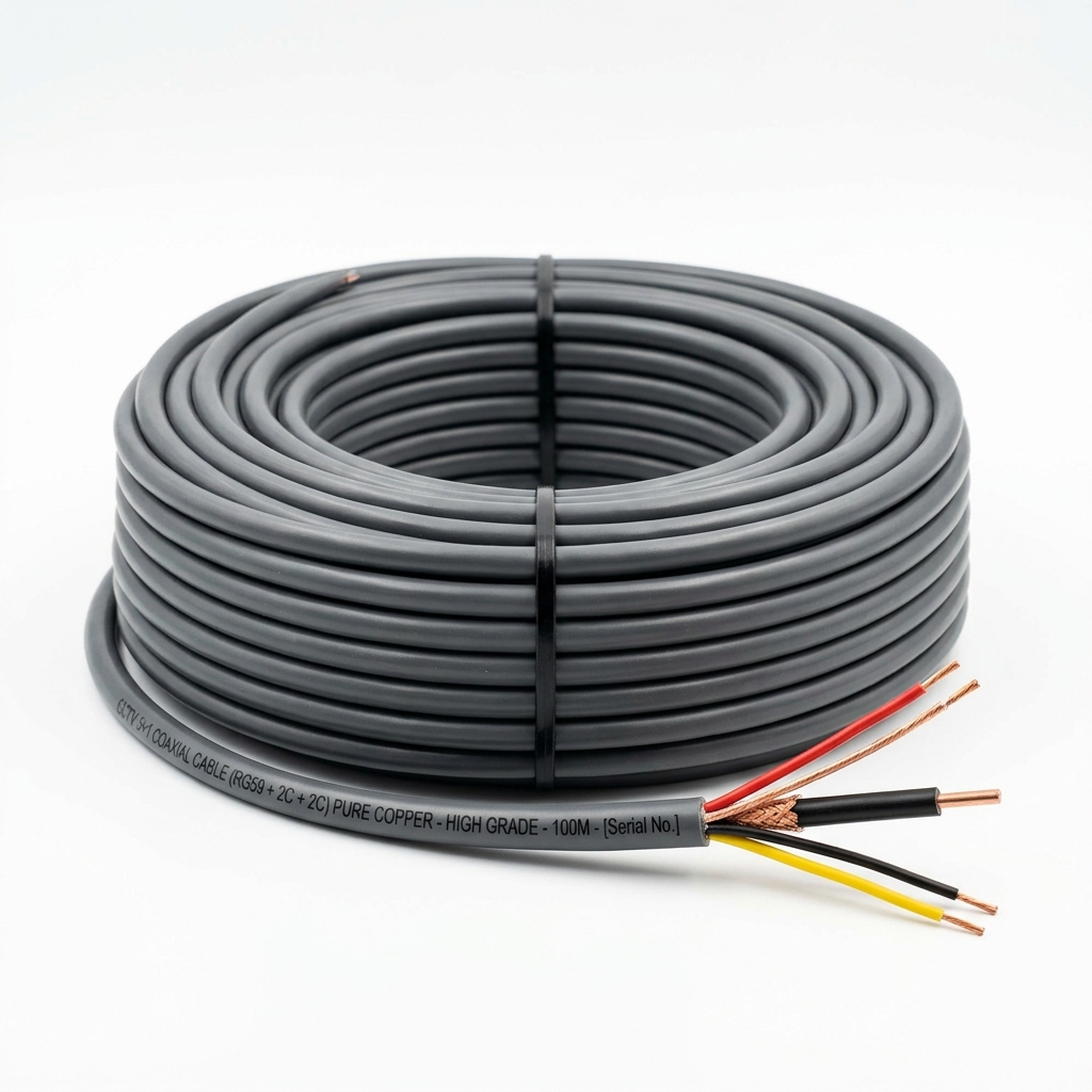 CP Plus 3+1 Copper Cable (90m)
